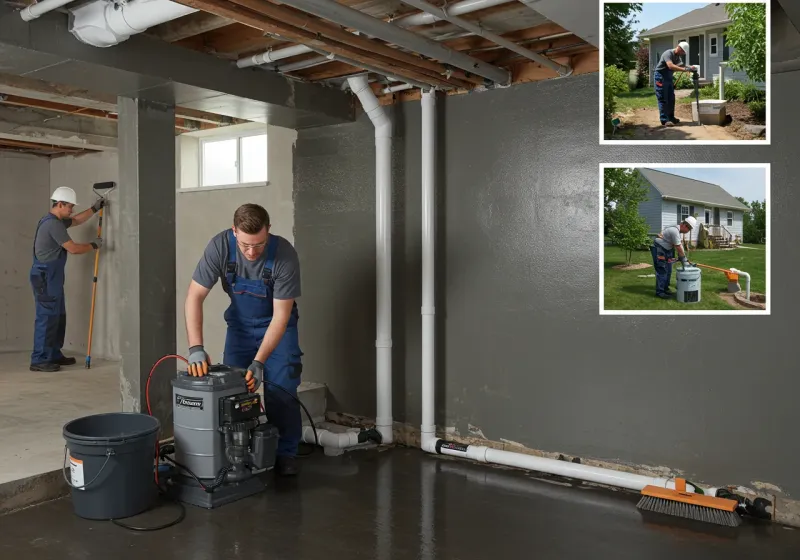 Basement Waterproofing and Flood Prevention process in Sea Breeze, NC